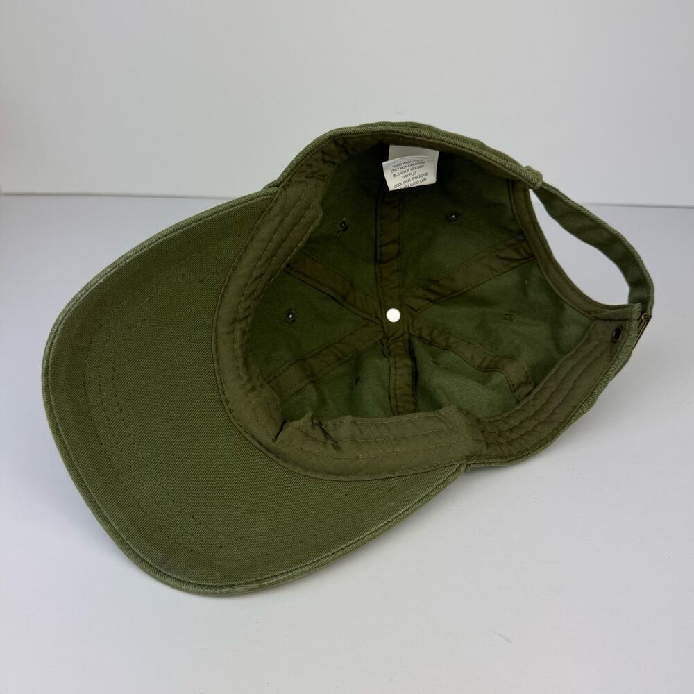 Target Army Green Olive Strapback Dad Hat - Picture 8 of 10